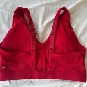 Red Fabletics Sports Bra